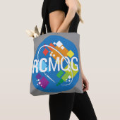 Sac fourre-tout à logo de RCMQG--Gris (De près)