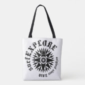 Sac fourre-tout à logo surfEXPLORE (Dos)