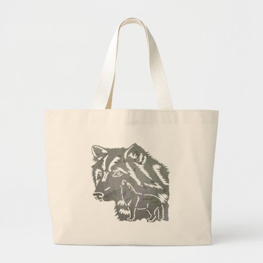 Sac fourre-tout à loup d'enfants (Devant)
