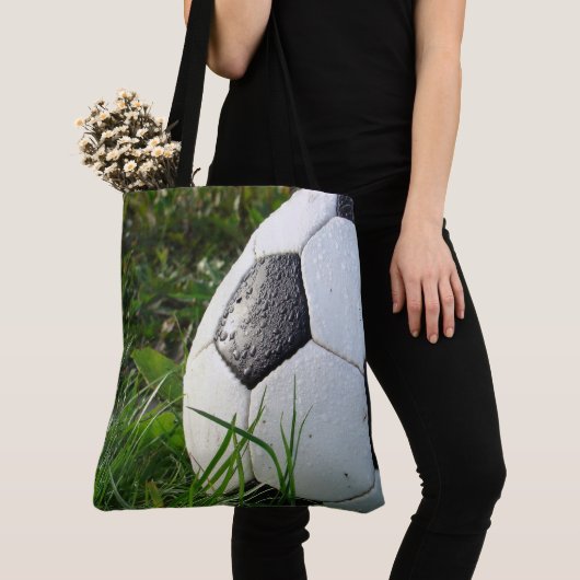 Sac fourre-tout à maman du football d'équipe de (De près)