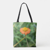 Sac fourre-tout à marguerite orange (Dos)