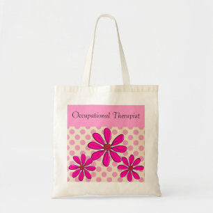 Sac fourre-tout à marguerites de rose