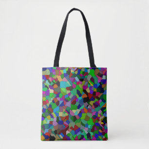 Sac fourre-tout à milieu en verre souillé