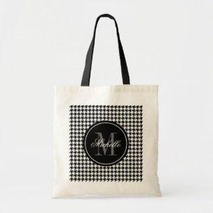 Sac fourre-tout à monogramme élégant et chic à mot