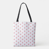 Sac fourre-tout à motif de cerise (Dos)
