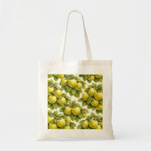 Sac fourre-tout à motif de pomme dorée