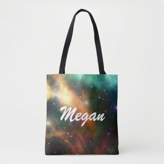 Sac fourre-tout à motif galaxie (Devant)