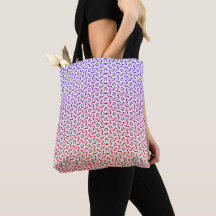 Sac fourre-tout à motif mignon sans couture