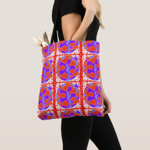 Sac fourre-tout à motifs