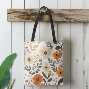 Sac fourre-tout à motifs floraux Boho