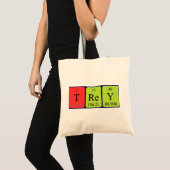 Sac fourre-tout à nom de table périodique de Trey (Devant (produit))