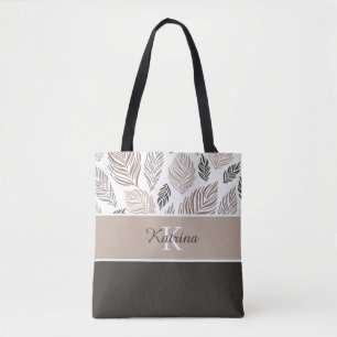 Sac fourre-tout à nom personnalisé