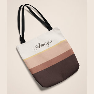 Sac fourre-tout à nom personnalisé – Élégant style