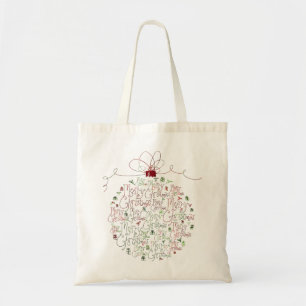 Sac fourre-tout à ornement de Noël