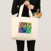 Sac fourre-tout à paon (Devant (produit))