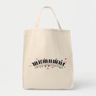 Sac fourre - tout à piano de confettis