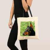Sac fourre-tout à Pinscher de dobermann (Devant (produit))