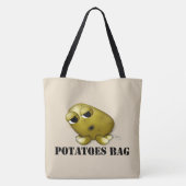 Sac fourre-tout à pommes de terre d'amusement (Dos)