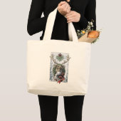 Sac fourre-tout à renne de Noël "de messager de (Devant (produit))