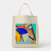 Sac fourre-tout à roues Abstrait (Dos)