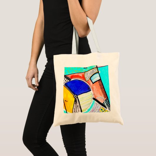 Sac fourre-tout à roues Abstrait (Devant (produit))
