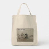 Sac fourre-tout à sac de plage (Dos)