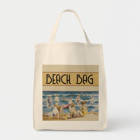 Sac fourre-tout à sac de plage (Devant)
