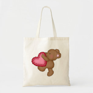Sac fourre-tout à Saint-Valentin d'enfants