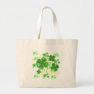 Sac fourre-tout à shamrock