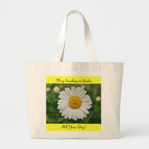Sac fourre-tout à soleil et à marguerite de