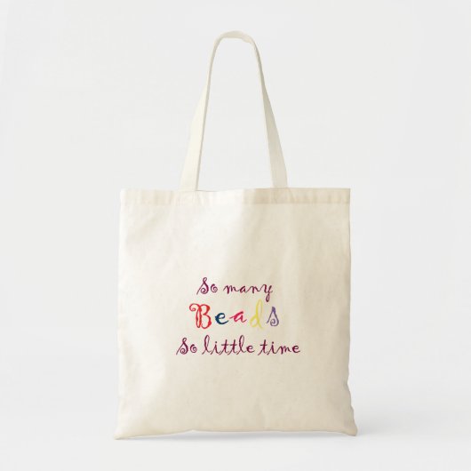 Sac fourre-tout à tant de perles (Devant)