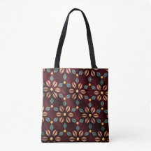 Sac fourre-tout à tapisserie florale