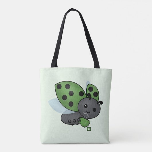 Sac fourre-tout à thé Ladybug (Dos)