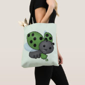 Sac fourre-tout à thé Ladybug (De près)