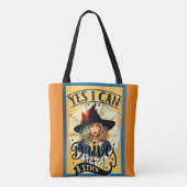 Sac fourre-tout à thème Halloween Witch (Dos)