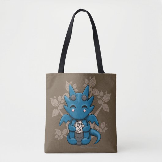 Sac fourre-tout à toile de dragon de matrices de (Devant)