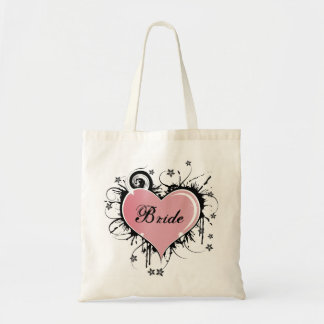 Sac fourre-tout à toile de jeune mariée