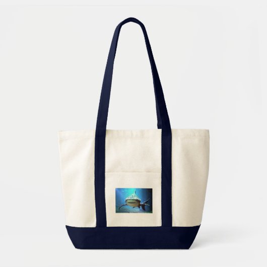 Sac fourre-tout à toile de requin (Devant)