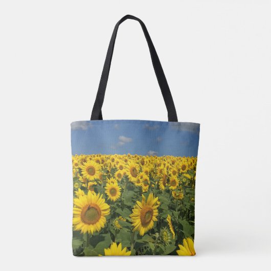 Sac fourre-tout à tournesol (Dos)