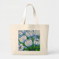 Sac fourre-tout à tranquilité de tulipe