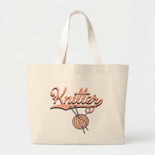 Sac fourre-tout à tricoteuse