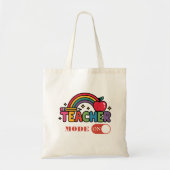 Sac fourre-tout à typographie minimale | mode ense (Devant)