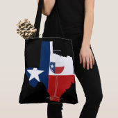 Sac fourre-tout à vin du Texas (De près)