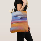 Sac fourre-tout abstrait à ambre (De près)