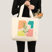 Sac fourre-tout abstrait boho (Devant (produit))