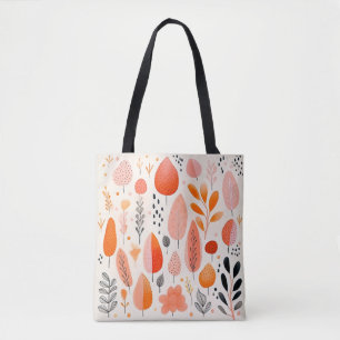 Sac fourre-tout abstrait boho