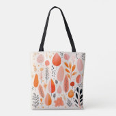 Sac fourre-tout abstrait boho (Dos)