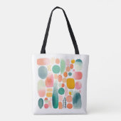 Sac fourre-tout abstrait boho (Dos)