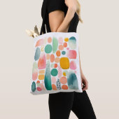 Sac fourre-tout abstrait boho (De près)