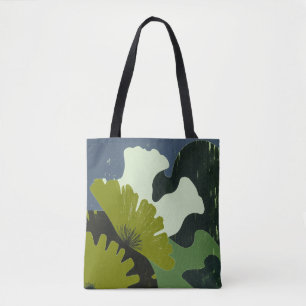 Sac fourre-tout abstrait botanique moderne